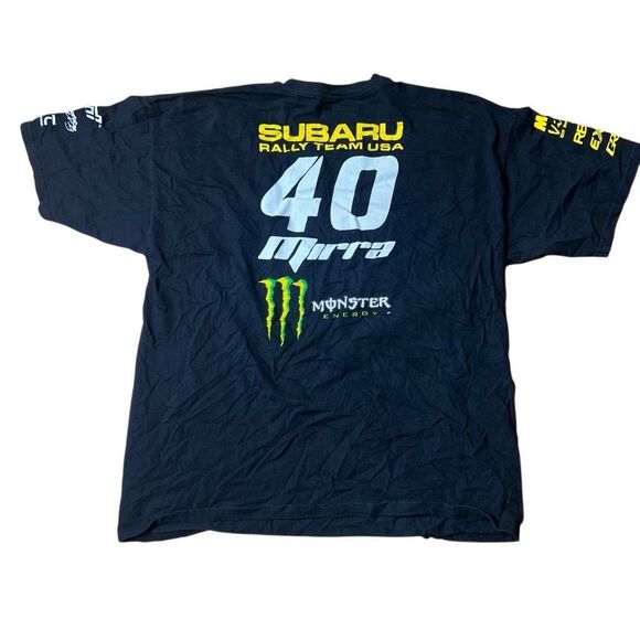 Vintage Subaru Rally Racing T Shirt DC Monster Energy XL - Picture 5 of 7